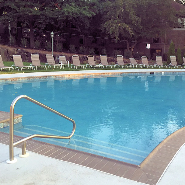 Pool deck at Inwood